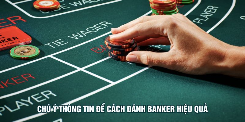 Chú ý thông tin để cách đánh banker hiệu quả
